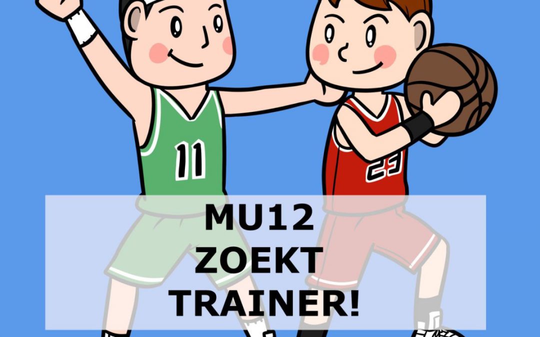 Jongens U12-2 zoekt nog een trainer!