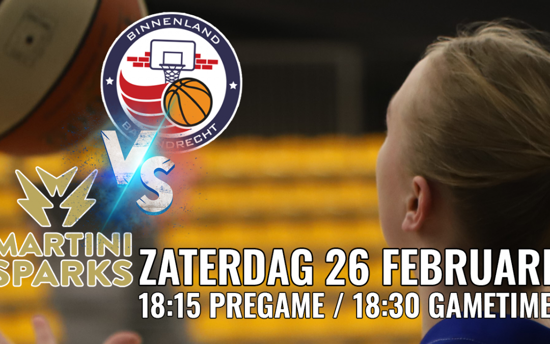 Startportaal Binnenland vs Martini Sparks