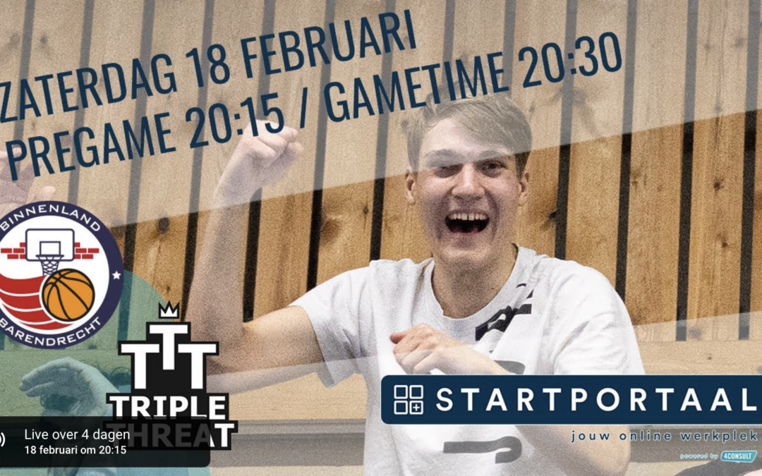 LIVESTREAM DAMES 1 VANAVOND