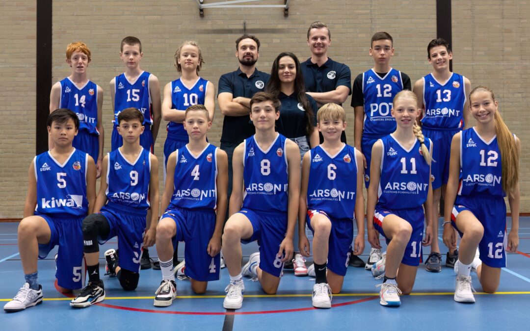 Jongens M14 1 staan er ook goed op