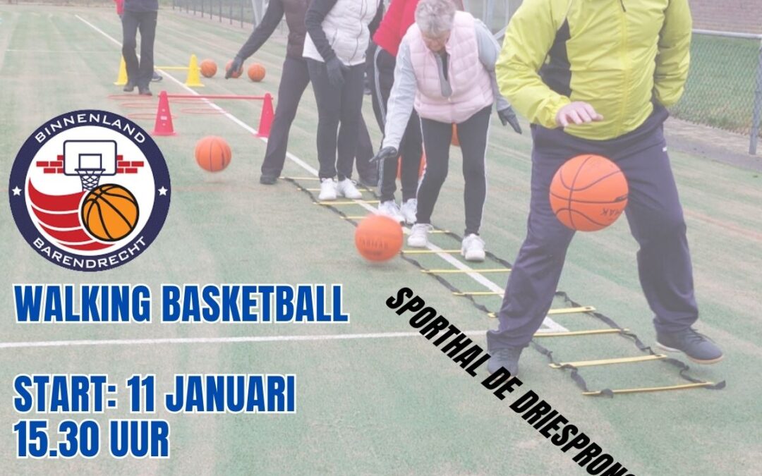 Walking basketball vanaf januari 2024 update