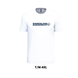 Volwassenen BinBar Regular T-shirt - White